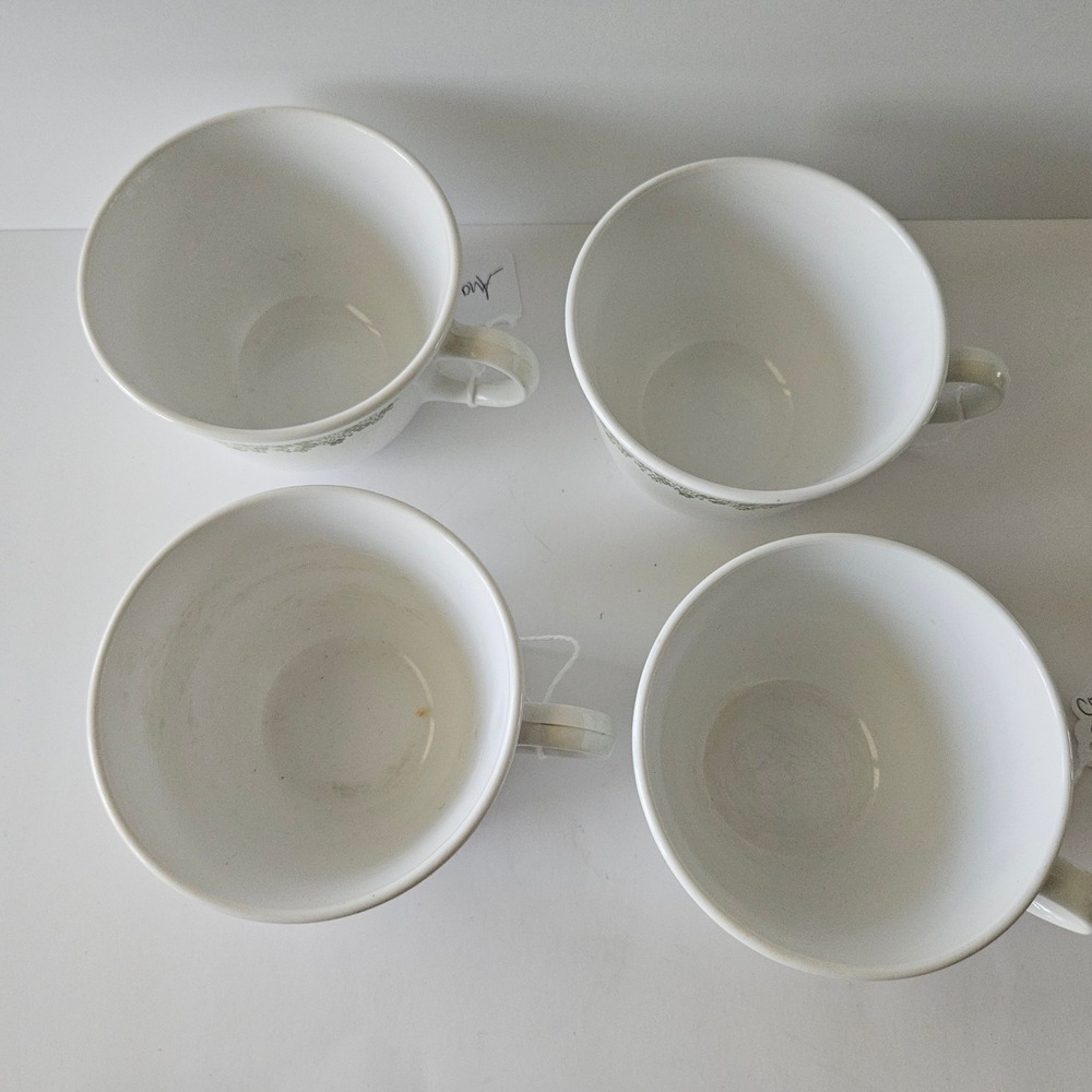 Corelle Livingware by Corning Spring Blossom Cups LOT of 4 - Tea Coffee Mug - Picture 3 of 10